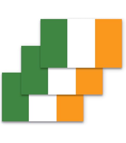 Nordirland Flagge Aufkleber 4er-Set – Ulster Banner, 5,1 Cm, Vinyl, Wetterfest
