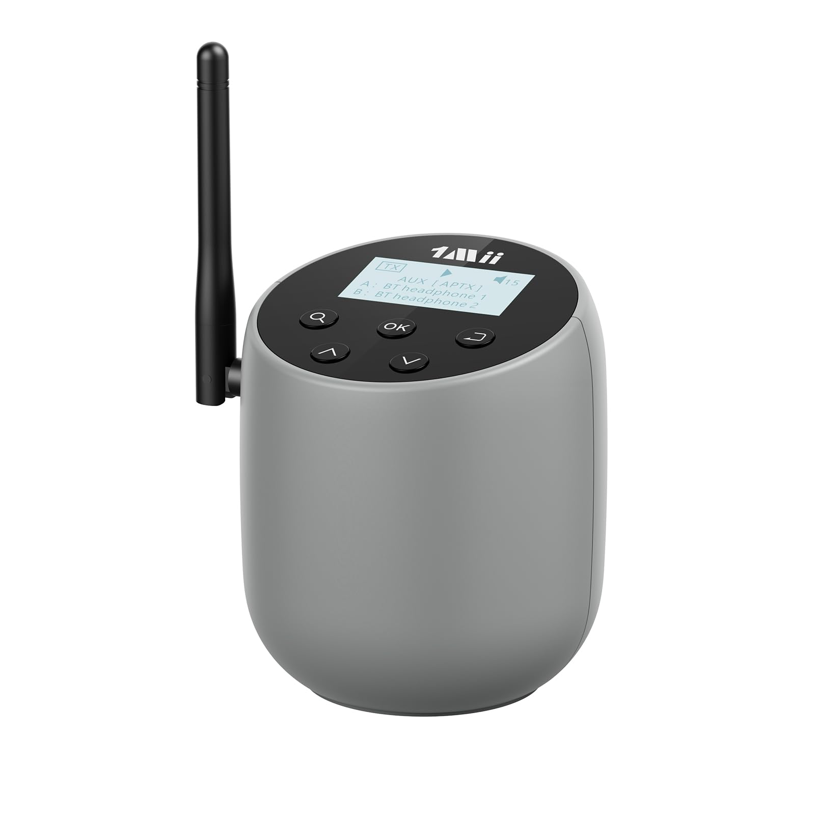 Photo 1 of 1Mii DS70 Audio Bluetooth Transmitter for TV to Wireless Headphone/Speaker, aptX AD/HD/LL/aptX/SBC, Optical/AUX/RCA Jacks and Mic in, Dual Device Connection, Long Range, Compatible with 99% of TVs