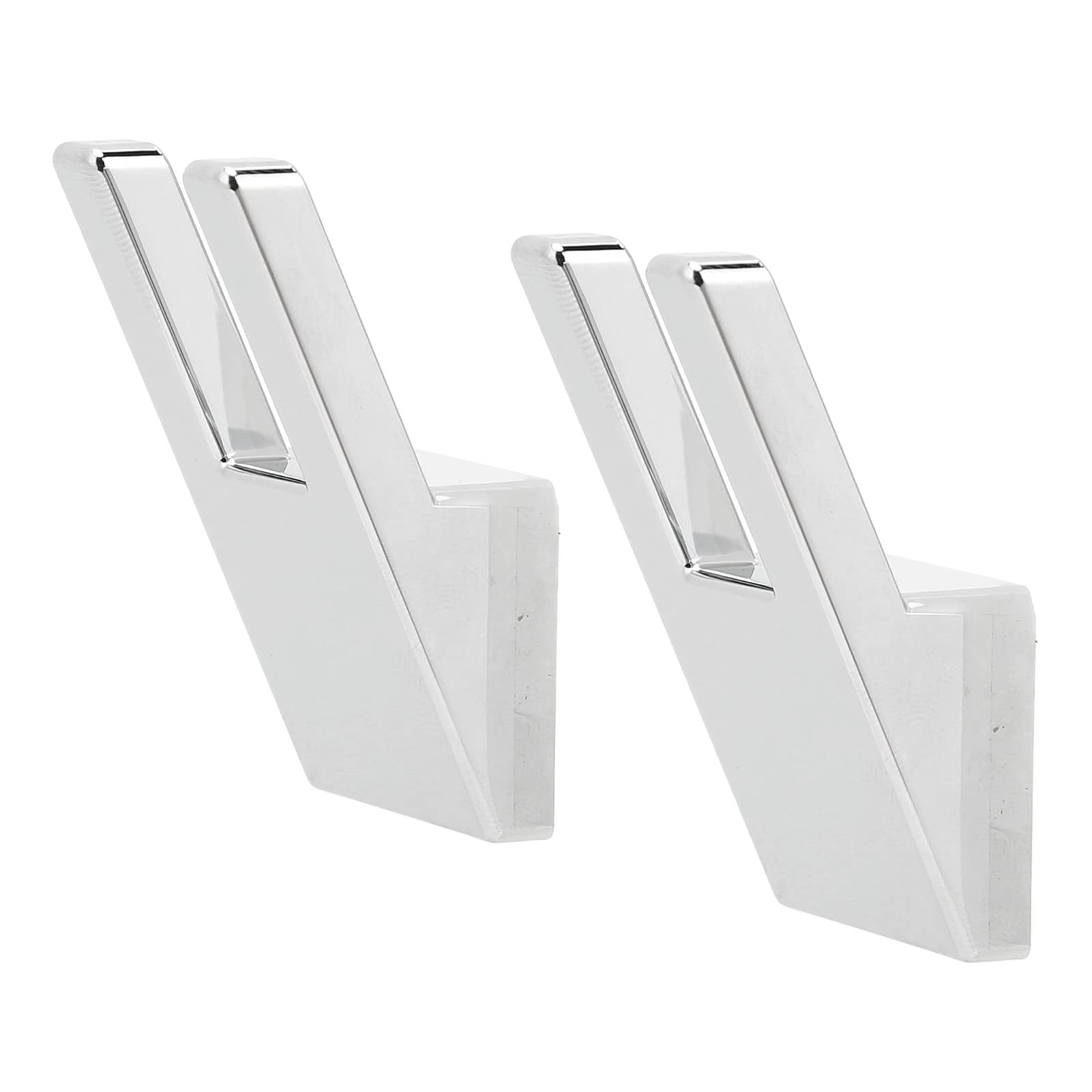 2 Pcs RV Coat Hooks 15LB Maximum Load Bearing Wall Hanging Screw Mount Hook Rack for Motorhomes Boats Rall Hooks Wall Hanging Hooks RV Screw Mount Hook Rall Hangers Hooks RV Hook R