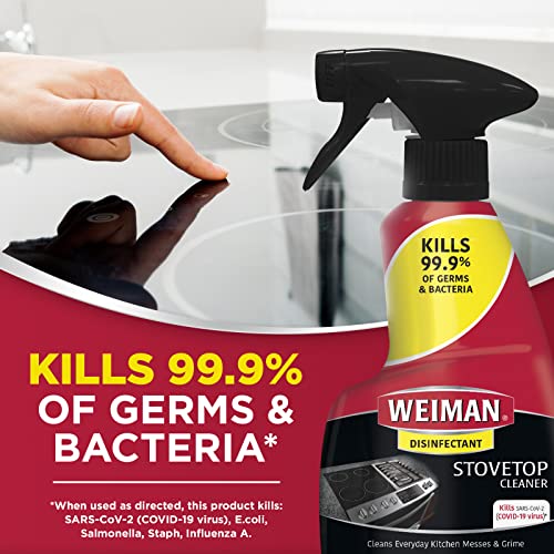 Weiman Disinfecting Stovetop Cleaner & Stainless Steel Cleaner 22