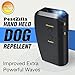 PestZilla Handheld Dog Repellent and Trainer + LED Flashlight / Pocketsize Ultrasonic Dog Deterrent and Bark Stopper + Dog Trainer Device [UPGRADED VERSION]