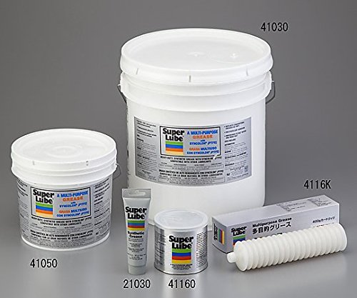 Super Lube 41160 Synthetic Grease (NLGI 2), 14.1 oz Canister, Translucent White - //coolthings.us
