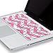 Kuzy Compatible with MacBook Keyboard Cover for Older Version MacBook Pro 13 15 17 inch and MacBook Air 13 inch, iMac Wireless Keyboard, Silicone Skin Key Board Protector, Chevron Pink