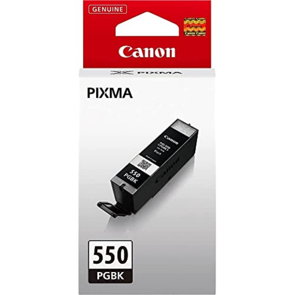 Canon PGI-550 original Tintenpatrone Schwarz für Pixma Inkjet Drucker MX725-MX925-MG5450-MG5550-MG5650-MG6350-MG6450-MG6650-MG7150-MG7550-iP7250-iP8750-iX6850