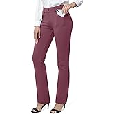 M MOTEEPI Yoga Dress Pants for Women 31''/29''/33'' High Waisted Pull on Work Pants Business Slacks