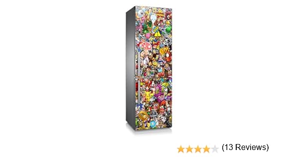 Vinilo para nevera | Stickers Fridge | Pegatina Frigo | Cartoon ...
