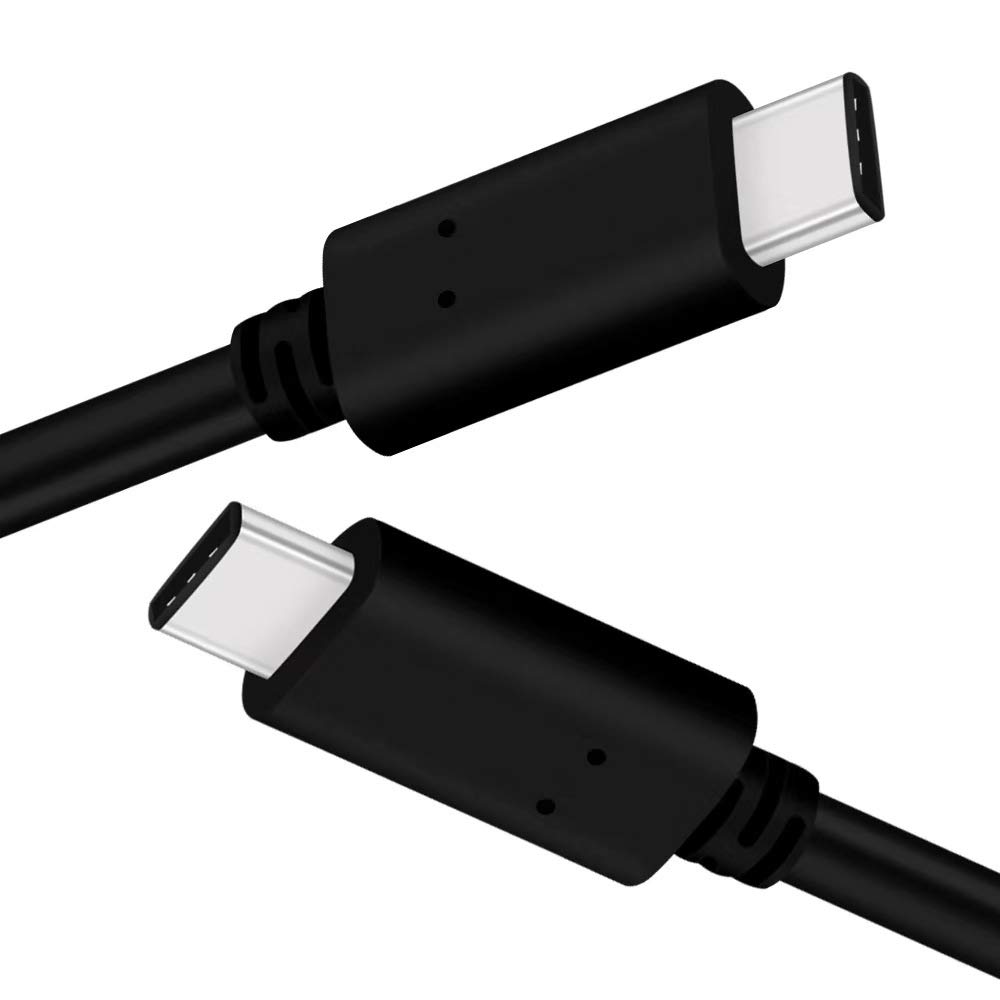 Gin FOXI USB C to USB C Cable(2 Pack) Gin FOXI Type C 3.0 PD Fast Charging Charger Cable Compatible with MacBook,iPad Pro 2018,Pixel 2/3/3a/2XL/3XL/3aXL,Samsung Galaxy Note 10,Chromebook and More