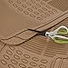 BDK MT-654-BG Beige Heavy Duty Rubber Floor Mat, 4 Piece (for Car Truck SUV Front & Rear All Weather Protection)