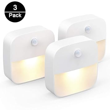 Unibelin Led Nachtlicht Mit Bewegungsmelder Nachtlampe Mit Dammerungssensor Energieeffizient Automatisch Nachtleuchte Schrankbeleuchtung Fur Kinderzimmer Treppe Kuche Orientierungslicht Warmweiss Amazon De Baby