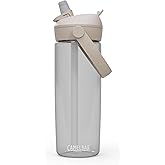 CamelBak Thrive Flip Straw Tritan Renew Water Bottle Clear, 20oz