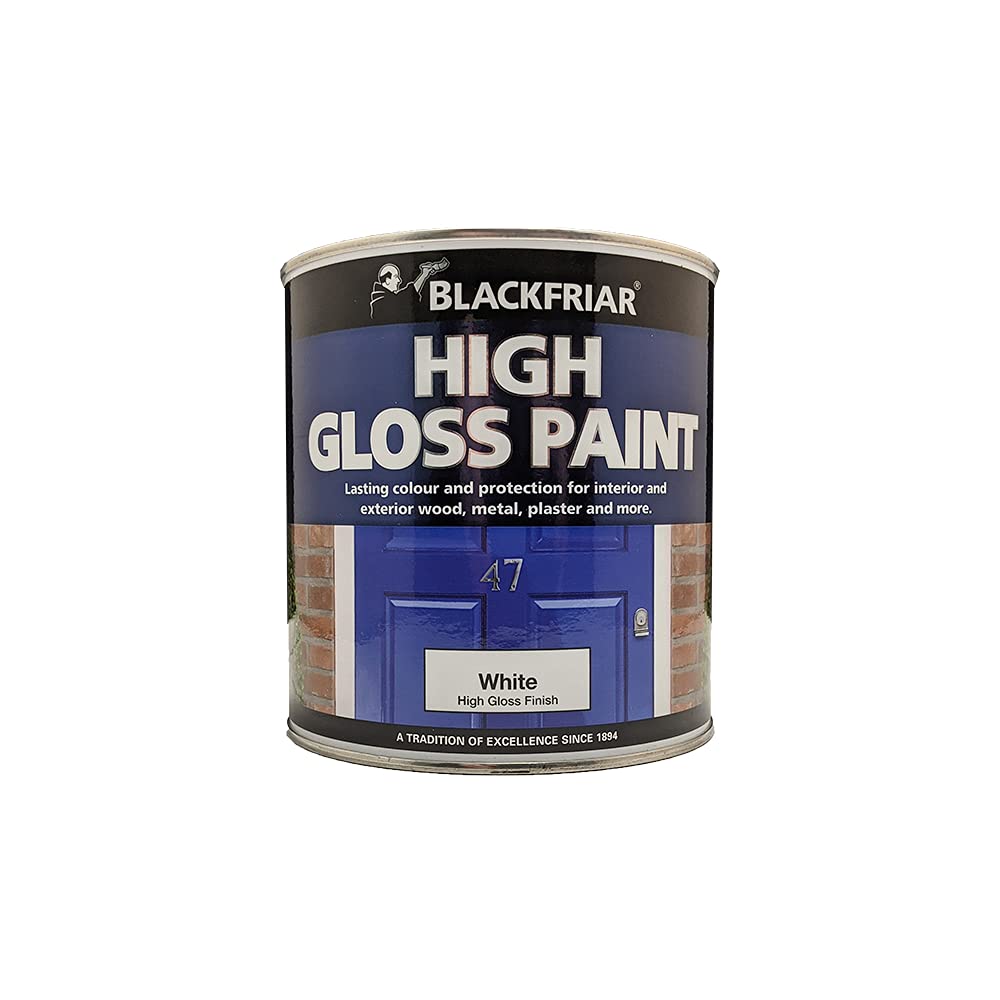 High Gloss Paint 500ml Brilliant White