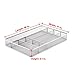 KD Organizers 6-Slot Large Mesh Drawer Organizer: Use as kitchen silverware or cutlery tray, desk drawer dividers for office supplies, bathroom accessories holder and more!