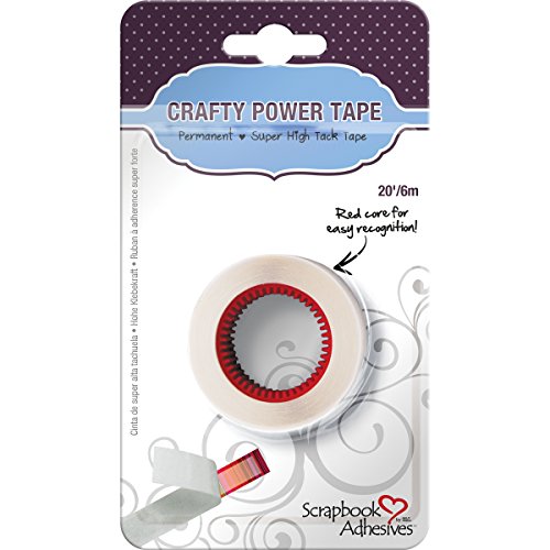 Scrapbook Adhesivesby 3L Crafty Power Tape, 1/4-Inch, 20 Feet