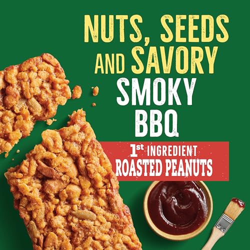 NATURE VALLEY SAVORY NUT CRUNCH BARS, SMOKY BBQ, 0.89 OZ, 5 BARS