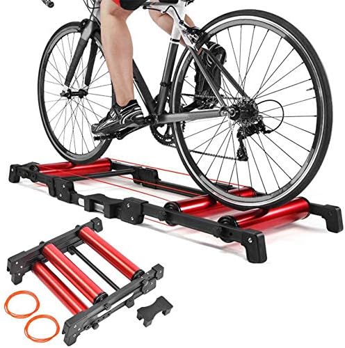 自転車トレーナー 屋内自転車トレーナーは 24 29インチの自転車のための調節可能