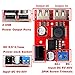 Icstation DC-DC Voltage Regulator LM2596S Buck Converter Step Down Power Supply Module 6-40V to 5V 3A Dual USB DIY Charger for Car Phone Tablet DC 5.5X2.1mm Port