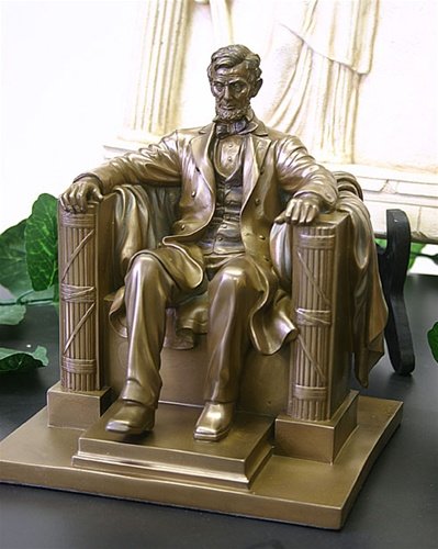 8.13 inch abraham lincoln washington dc memorial statue…