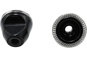 Meuey Lyot-Bicycle Quick Release Rod nut M5 Bicycle axle nut Bicycle nut Fixed Gear hub nut-2pcs