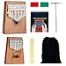 Scorina Kalimba 17&10 Two Pack Kalimba Thumb Piano,With Study Instruction And Tune Hammer,Best Gifts For Adult,Kids And Beginners