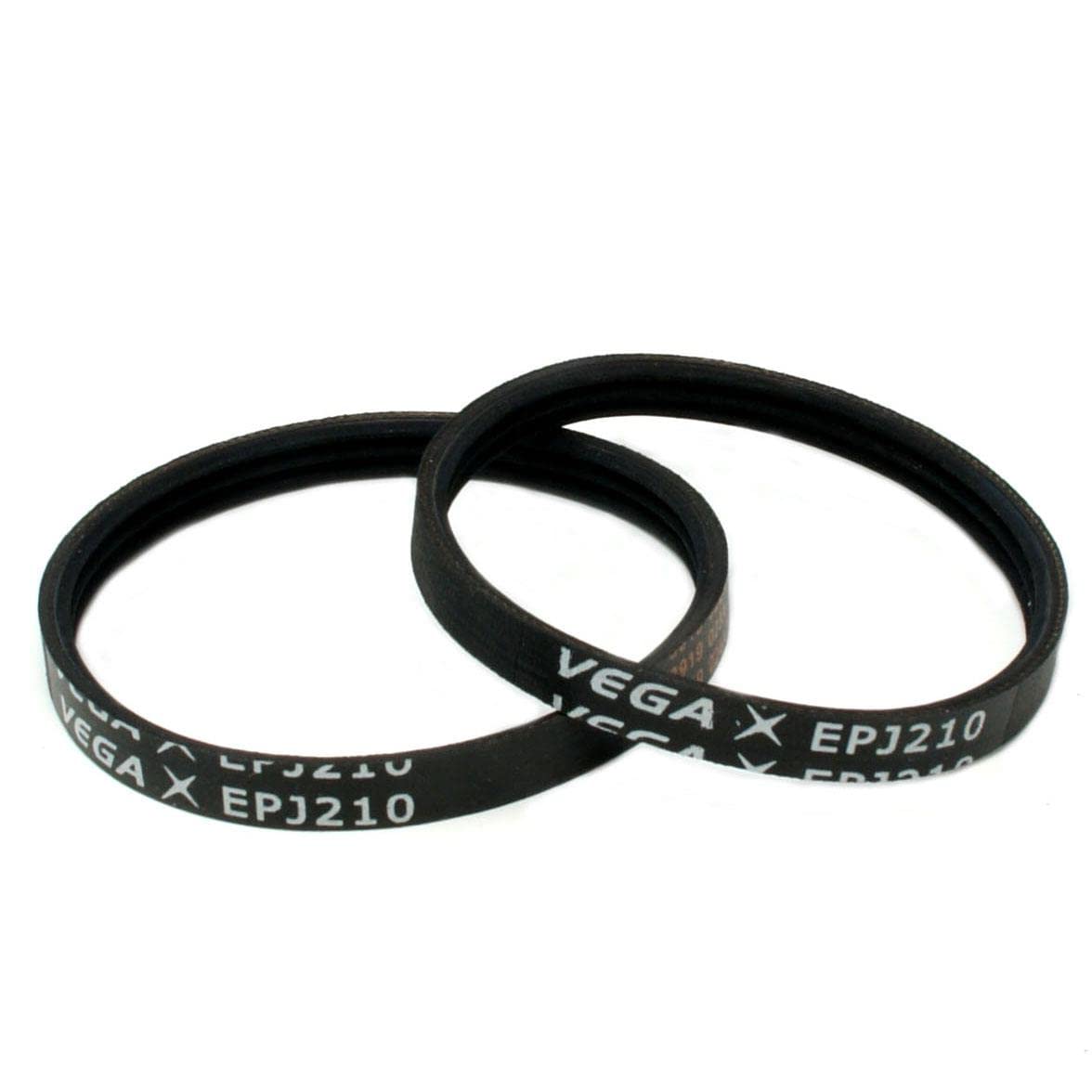 D B Spares 2 Replacement Flat Drive Belts For Shark AZ2000W, AZ2000, AZ2002, NV601UKT Vacuum Cleaner Compatible With EPH219