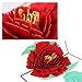 HUNGER Handmade 3D Pop Up Peony Flower Birthday Cards Creative Greeting Cards Papercraft (Q5423)