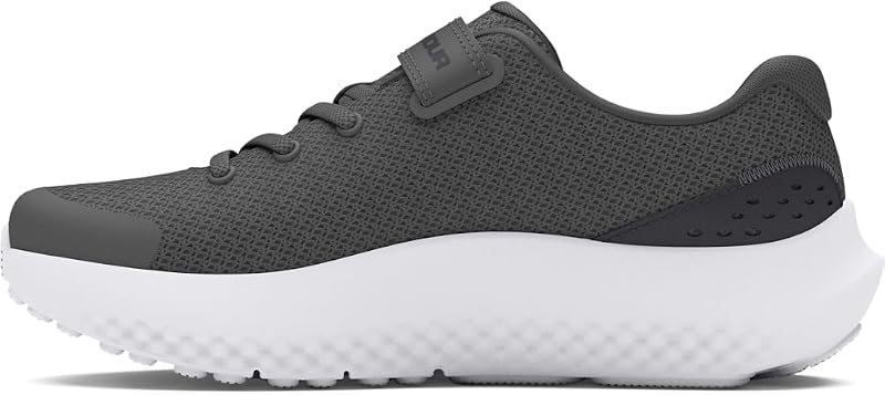 Jungen Vorschule Surge 4 Klettverschluss, leichte und atmungsaktive Laufschuhe, gepolsterte Joggingschuhe für langen Komfort,Castlerock / Anthracite / Anthracite,32