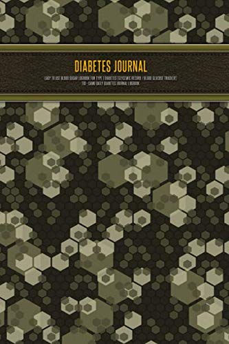 Diabetes Journal - Easy to Use Blood Sugar Logbook for Type 1 Diabetes (Glycemic Record / Blood Gluc Diabetes Journal - Easy to Use Blood Sugar Logbook for Type 1 Diabetes (Glycemic Record / Blood Gluc