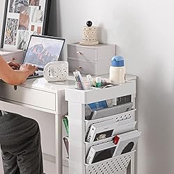 CINPIUK Rolling Office Paper Organizer, Mobile Book