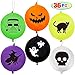Kiddokids 36 Pcs Halloween Punch Balloons for Kids, Halloween Punch Games with 6 Patterns for Party Favors, Trick or Treat Toys, Halloween School Classroom Game, Kids Halloween Goodie