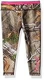 Carhartt Girls' Camo Legging, Realtree Xtra Brown, 12 Months