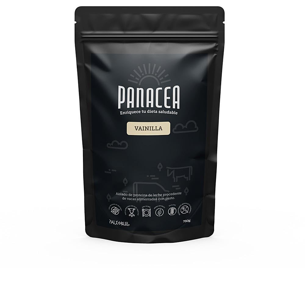 PALEOBULL Panacea Protein Isolate Vanilla 750g, Black, Standard (1228-021)