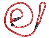 Adjustable Nylon Leash Dog Running Training Climbing Rope Slip Small Large Dog Puppy Pet Leash Collar Red