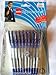 1 X 10 Cello Technotip PEN Top Ball Point 0.6 mm Smooth Writing Blue Brand Ad By Indian Cricketer Mahindera Singh Dhoni Lot of 10 Pens
