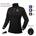 Smarkey Heated Jacket for Women With 1pcs 4400mAh Battery And Charger For Winter Outdoor Wear (M)