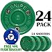 Green Biscuit 24 Pack Shooters, Smart- Get Free NHL Puck! Fast 2 Day Shipping