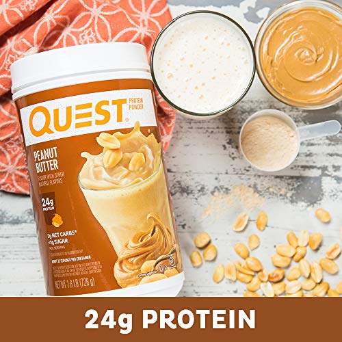 Quest Nutrition Peanut Butter Protein Powder; 23g Protein; 1g Sugar