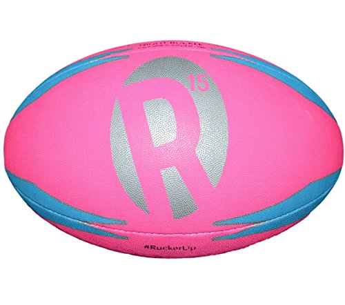 Night-Rucker-Rugby-Ball-Pink-Night-Glow-Ball-Training-Practice-Size-5-Ball