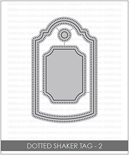 Studio Katia Creative Die Set - STAX Dotted Shaker Tag 2