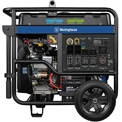 Westinghouse 15000 Watt Dual Fuel Home Backup Portable Generator