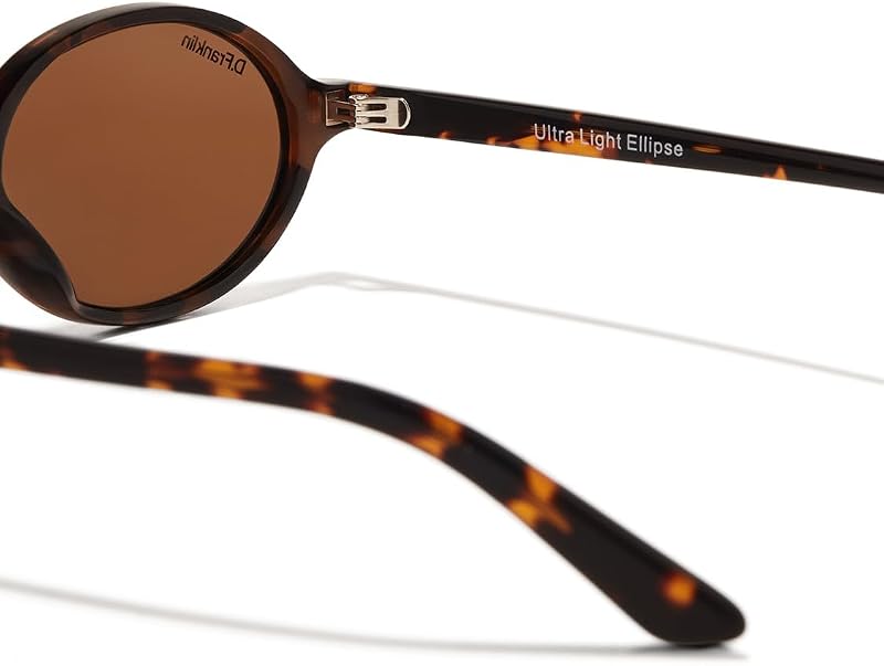 - Óculos de sol unissex com lentes de proteção UV - Polarizado - Modelo de elipse ultraleve