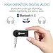 Sinvitron Bluetooth Stereo Transmitter, Mini V4.0 A2DP Portable Wireless Stereo Music Transmitter Support Two Bluetooth Headphones/Headset/Speakers Simultaneously for TV PC MP3/MP4 Etc.