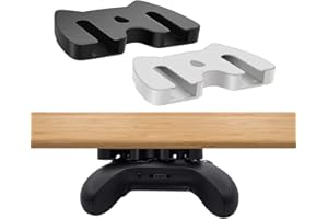Under Desk Controller Holder for Xbox Series & One & Elite Organize Controller Mount White