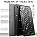 IVSO Keyboard Case for Lenovo TAB M10 Tablet, Wireless Keyboard Front Prop Stand Case Cover for Lenovo TAB M10 2018 Released Tablet (Black)