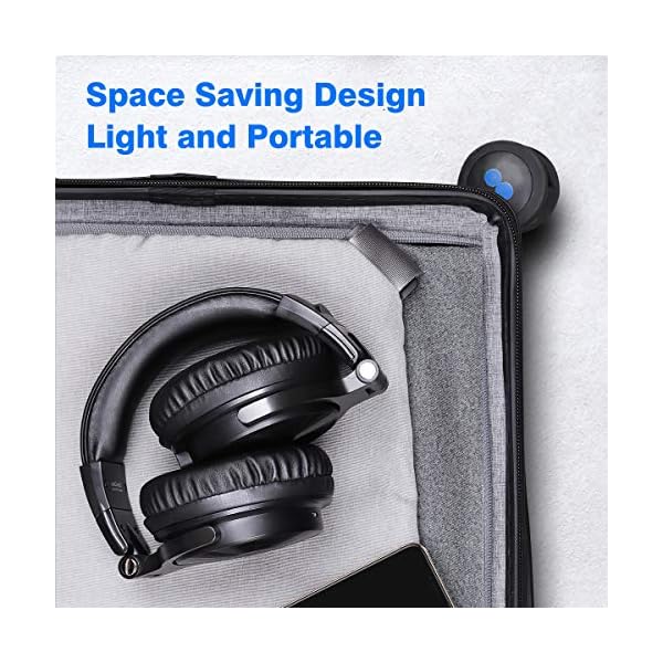 OneOdio Bluetooth Headphones Over Ear [Studio Level Sound Quality ] 80 Hrs Playtime, Bass Boosted, Soft Memory Protein…