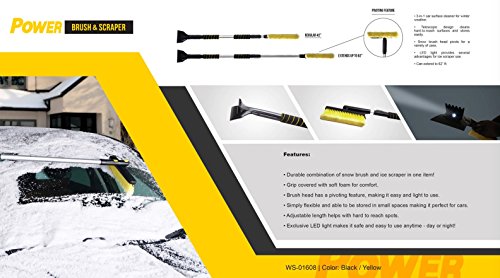 6 Power+Telescopic+Scraper+Comfortable+Trucks