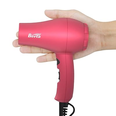 Berta 1000W Compact Hair Dryer, Travel Ionic Ceramic Kuwait Ubuy
