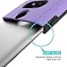 J&D Case Compatible for LG G5 Case, [Slim Guard] [Heavy Duty] [Dual Layer] Hybrid Shock Proof Fully Protective Case for LG G5 - Purple