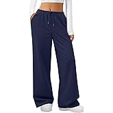 LYHIPSS Sweatpants Women Baggy Wide Leg Lounge Casual Pajama Sweat Pants