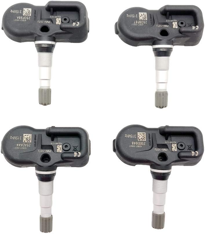 OKAY MOTOR Tire Pressure TPMS Sensor Kit 4Pcs for Toyota 4Runner Corolla RAV4 Lexus RX350 LX570 IS350 GX460 CT200h 42607-33021