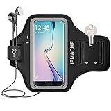 JEMACHE Galaxy Note 8/S8 Plus/S9 Plus Armband, Gym Run/Jog/Exercise Workout Arm Band Case for Samsung Galaxy S8+/S9+, Galaxy Note 8 with Key/Card Holder